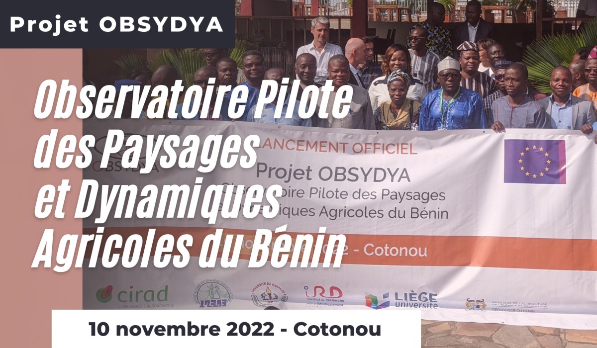 Lancement officiel du Projet OBSYDYA à l’Hôtel du Lac de Cotonou
